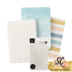 Heidi Swapp Set Sail Mini Blank Notebooks 3/Pkg