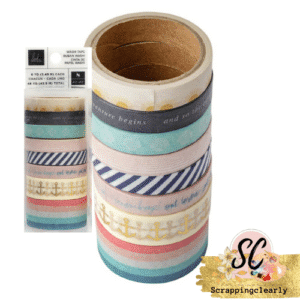 Heidi Swapp Set Sail Washi Tape Rolls 8/Pkg