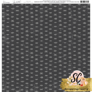 Heidi Swapp Set Sail Double-Sided Cardstock 12"X12" - Rope Knot Chart