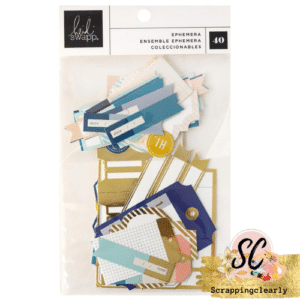 Heidi Swapp Set Sail Journaling Ephemera Die-Cuts 40/Pkg