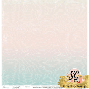 Heidi Swapp Set Sail Double-Sided Cardstock 12"X12" - Waves
