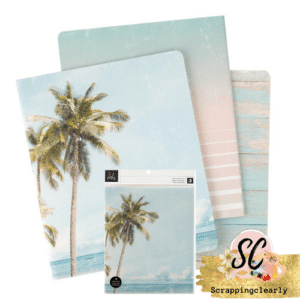 Heidi Swapp Set Sail - Palm Trees Blank Notebooks 3/Pkg