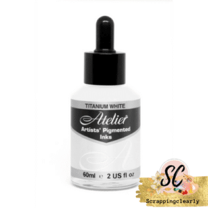 Atelier Pigmented  Acrylic Ink - 60ml Titanium WHITE
