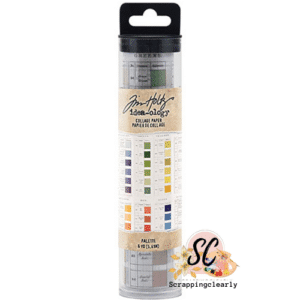 Tim Holtz Idea-Ology Collage Paper 6"X6yds Palette