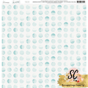 Heidi Swapp Set Sail Double-Sided Cardstock 12"X12" - Circles