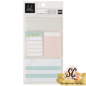 Heidi Swapp Set Sail Ledger Tag Sticky Notes 60/Pkg