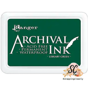 Ranger Archival Inkpad - Library Green