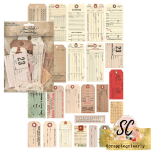 Tim Holtz Idea-Ology Salvaged Tags 25 pack