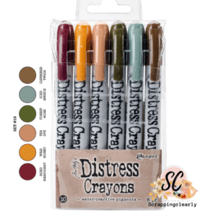 Tim Holtz Distress Crayons - Set 10