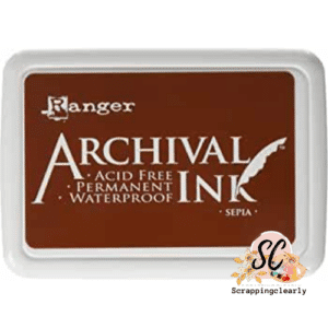 Ranger Archival Ink Pad - Sepia