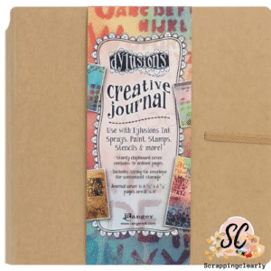 Dyan Reaveleys Dylusions Creative Flip Journal Kraft 8.5 Inch X5.5 Inch