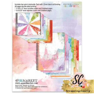 49 And Market Spiral Gardenia Notebook Set