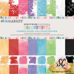 49 And Market Collection Pack Solids Gardenia 12"X12"