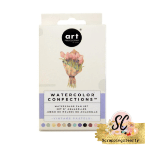 Prima Watercolour Confections Watercolour Pans 12/Pkg - Vintage Pastel