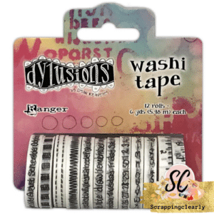 Dyan Reaveley's Dylusions Washi Tape Set - White