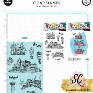 Art by Malene Signature Collection Clear Stamp - Dream house