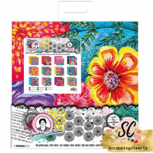 Art by Malene Signature Collection 12' x 12' Paper Set - Scrap Paper