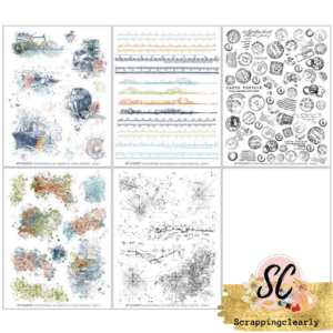 49 & Market Color Swatch: Everywhere Rub-Ons 6"X8" 6/Sheets