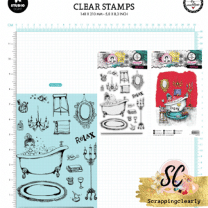 Art by Malene Signature Collection Clear Stamp Mindfulness