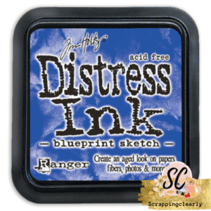 Tim Holtz Distress Ink Pad - Blueprint Sketch