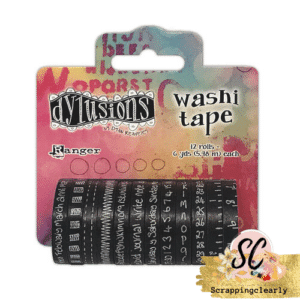 Dyan Reaveley's Dylusions Washi Tape Set - Black