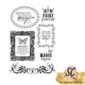 Kaisercraft Clear Stamp - Enchanted Garden