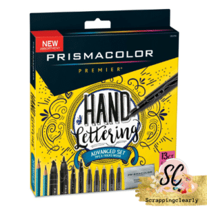 Prismacolor Premier Advanced Hand Lettering Set with Illustration Markers, Art Markers, Pencils, Eraser and Tips Pamphlet, 13 Count 13 Piece Set