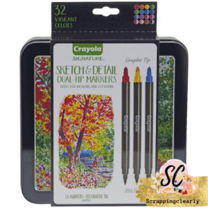 Crayola Signature Sketch Detail Markers 16 Pack