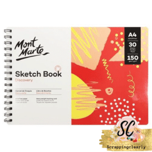 Mont Marte Discovery Sketch Book Spiral Bound A4 150gsm 30 Sheet