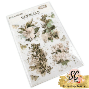 49 And Market Essential Rub-Ons 6"X8" 2/Sheets -Vintage Blendables 01