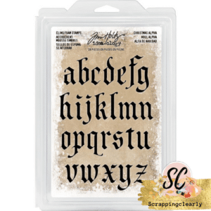 Tim Holtz® Idea-ology FOAM STAMPS - CHRISTMAS ALPHA