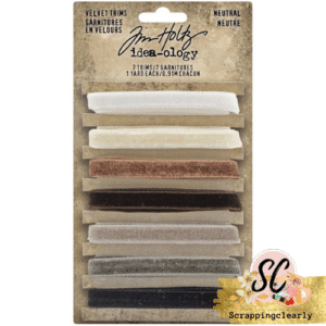 Idea-Ology Velvet Trims 7/Pkg - Neutral