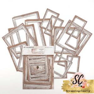 49 and Market Color Swatch: Toast Frame Set