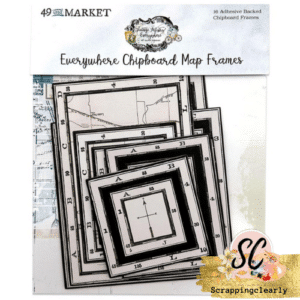 49 and Market - Vintage Artistry Everywhere Chipboard Frame Set