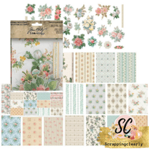 Idea-Ology Worn Wallpaper Scraps 49/Pkg