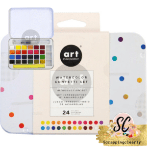Prima Marketing Art Philosophy Watercolor Confetti Set