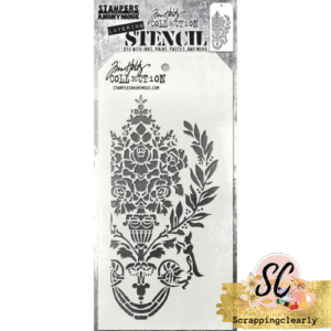 Tim Holtz Layered Stencil 4.125"X8.5" - Gothic