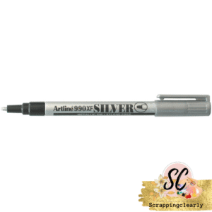 Paint Marker - Artline - 990XF - Bullet 1.2mm - Silver