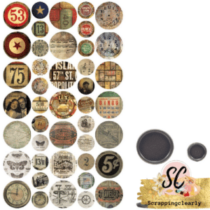Tim Holtz - Custom Fasteners Brads