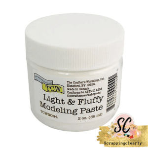 The Crafter's Workshop - Modeling Paste - Light and Fluffy - 2 Ounces