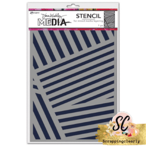Dina Wakley Media Stencil - Angles