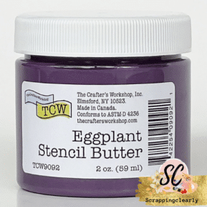 The Crafter's Workshop Stencil Butter - Eggplant