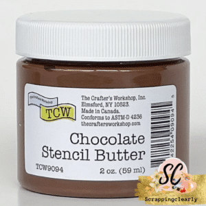 The Crafter's Workshop Stencil Butter - Chocolate