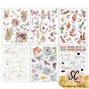 49 And Market Essential Rub-Ons 6"X8" 2/Sheets - Plum Grove