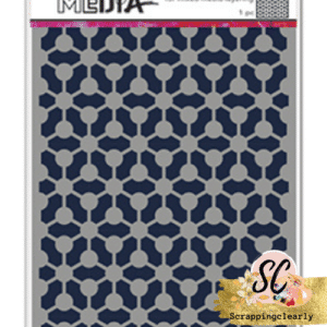 Dina Wakley Media Stencil - Bonds