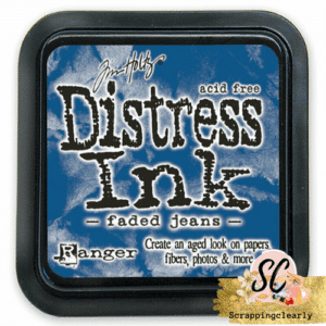 Tim Holtz Distress Ink Pad - Faded Jeans