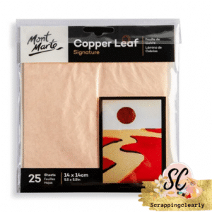MM Copper Leaf 14x14cm 25 sheets