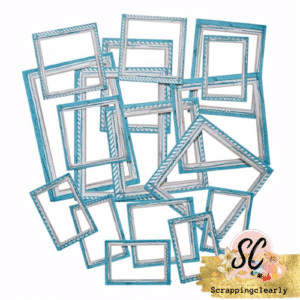 49 and Market Color Swatch: Ocean Frame Set
