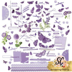 49 & Market - ARToptions Lavender Element Laser Cut Outs