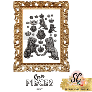 Regal Lions - Resin 23 Pieces